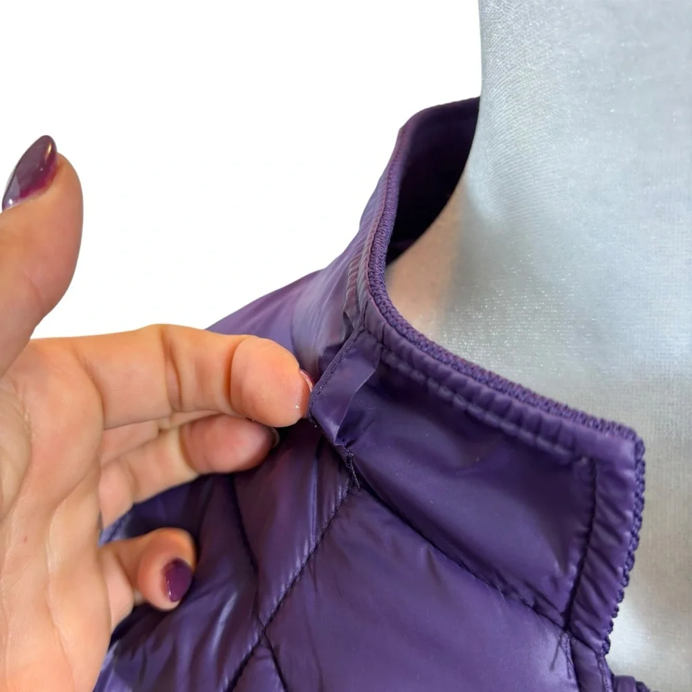 Ladies Members Only Dried Grape Color Ultra Light Mo-Tech Puffer Jacket‎ Large